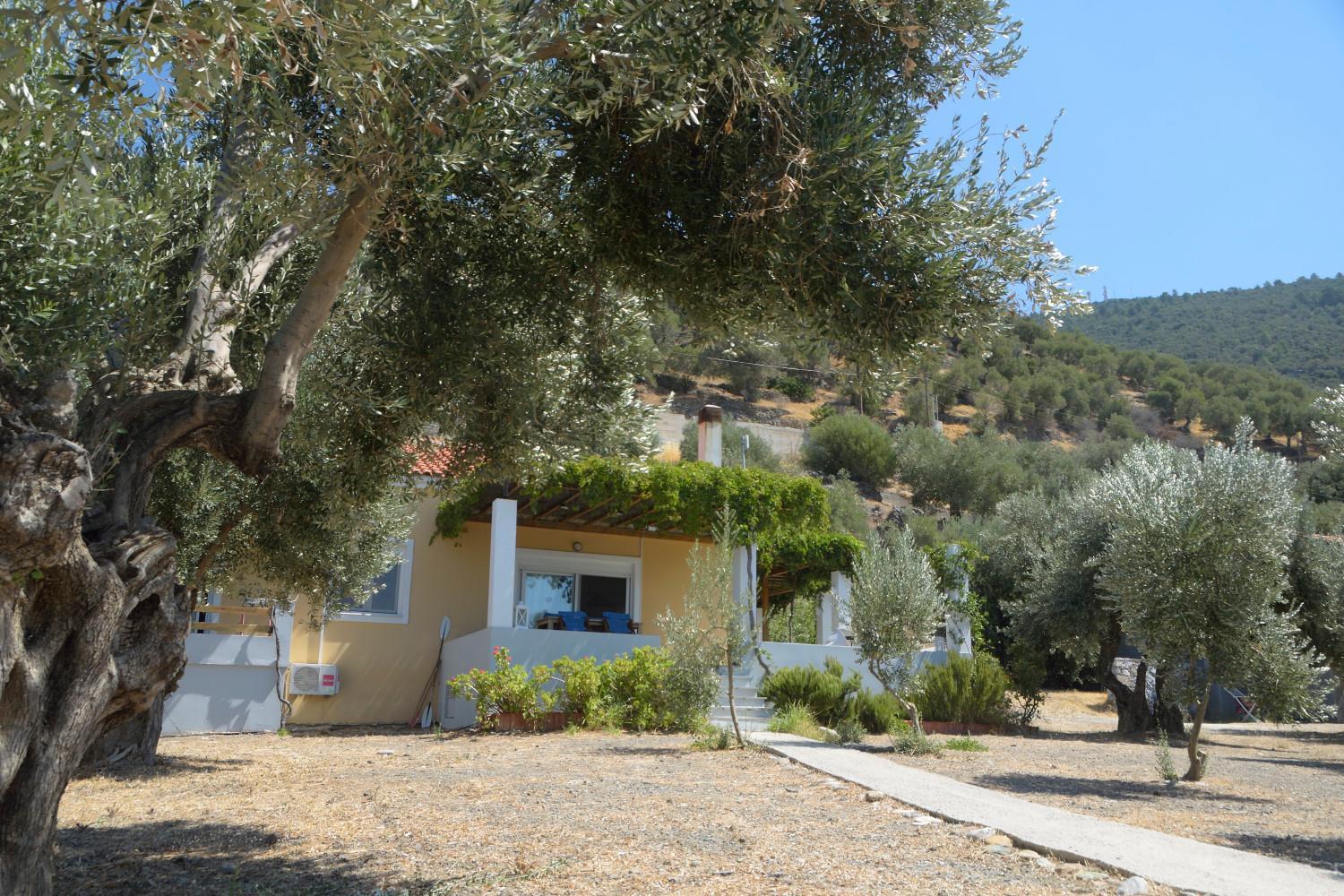 Melinda Holiday House Plomari Luaran gambar